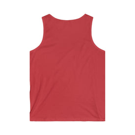 Dog Jumping Graphic Tank Top — Playful Pointer Design for GSP Dog Lovers