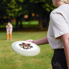Happy Border Collie Catch Illustration Frisbee | Dog Disc, Outdoor Play