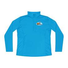 Load image into Gallery viewer, Ladies Quarter-Zip Pullover - Perfect for Casual Days, Life is Golden Design, Great for Gifts, Outdoor Activities, and Everyday Wear