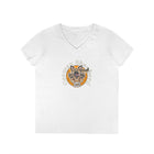 German Shepherd Graphic Tee – Ladies V-Neck Dog Lover Shirt
