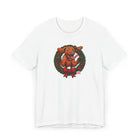 Festive Vizsla Dog Wreath T-Shirt | Unisex Jersey Tee, Holiday Apparel, Dog Lover Gifts, Christmas Shirt, Pet-Themed Fashion