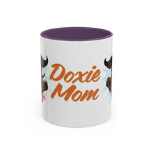 Load image into Gallery viewer, Doxie Mom Coffee Mug | Cute Dachshund Mom Gift (11oz Accent Mug)