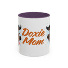 Doxie Mom Coffee Mug | Cute Dachshund Mom Gift (11oz Accent Mug)