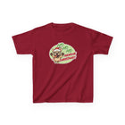 Christmas Frenchie Christmas Kids Tee - Ho Ho Ho, Holiday T-Shirt, Gift for Boys/Girls, Cute Festive Outfits, Winter Wear, Youth Apparel