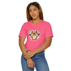 Happy Corgi Jumping T-Shirt | Cute Dog Illustration