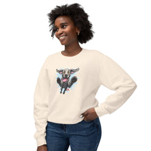Load image into Gallery viewer, Happy Jumping Weimaraner Dog Sweatshirt | Cute Weim Illustration