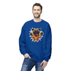 Playful Pug Crewneck Sweatshirt - Cozy Unisex Fleece, Dog Lover Gift, Pet Apparel, Cute Sweatshirt, Fun Dog Design