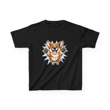 Load image into Gallery viewer, Happy Jumping Corgi Kids T-Shirt