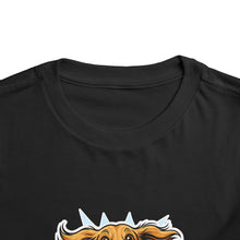 Load image into Gallery viewer, Toddler Tee - Joyful Jumping Dachshund Puppy Graphic