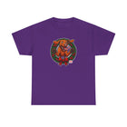 Festive Vizsla Dog Graphic Tee | Unisex Heavy Cotton Shirt for Dog Lovers, Holiday Gift, Animal Lover Apparel, Christmas Tee, Cozy Comfort