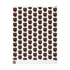 Festive  Dachshund Wrapping Paper Set for All Occasions, Gift Wrap for Christmas, Eco-Friendly Design