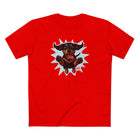 Playful Excited Dachshund Dog Leaping to Greet You - 100% Combed Cotton T-Shirt