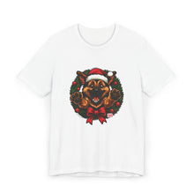 Load image into Gallery viewer, Christmas German Shepherd T-Shirt, Holiday Pet Shirt, Funny Animal Tee, Unisex Dog Lover Gift, Cute Christmas Apparel