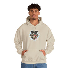 Load image into Gallery viewer, Cozy Border Collie Dog Lover's Hoodie, Unisex Heavy Blend Sweatshirt, Cute Pet Gift, Men's Hoodie