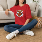 Happy Vizsla Puppy T-Shirt | Cute Running Vizsla Dog Tee