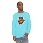 Happy Collie Dog Design Long Sleeve T-Shirt for Dog Lovers