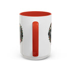 Christmas Black Labrador Dog Coffee Mug, Holiday Mug, Pet Lover Gift, Festive Black Mug, Dog-Themed Drinkware
