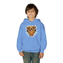 Load image into Gallery viewer, Happy Dachshund Illustration Hoodie | Kids Pullover Sweatshirt