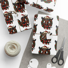Load image into Gallery viewer, Festive  Dachshund Wrapping Paper Set for All Occasions, Gift Wrap for Christmas, Eco-Friendly Design