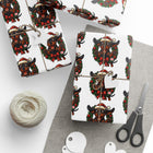 Festive  Dachshund Wrapping Paper Set for All Occasions, Gift Wrap for Christmas, Eco-Friendly Design