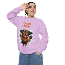 Load image into Gallery viewer, Dachshund Illustration Doxie Mom Sweatshirt | Doxie Dog Mom Crewneck