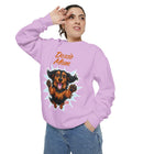 Dachshund Illustration Doxie Mom Sweatshirt | Doxie Dog Mom Crewneck