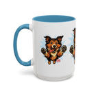 Playful Collie Puppy Accent Coffee Mug - Perfect Gift for Dog Lovers, Pet Owners, Animal Enthusiasts, Birthday, Holidays
