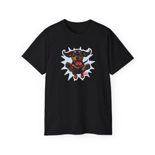 Load image into Gallery viewer, Playful Dachshund Pet Lover's Tee, Dog Lover T-Shirt, Funny Graphic Shirt, Casual Wear, Gift for Dog Parents, Soft Cotton Tee