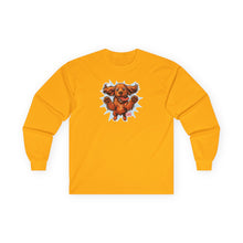 Load image into Gallery viewer, Playful Cocker Spaniel Dog Art Long Sleeve Tee | Pet Lover Gift, Animal Hoodie, Casual Wear, Birthday Present, Cozy Outdoor Top