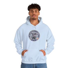 Black Labrador Dad Hoodie | Black Lab Dog Dad Sweatshirt