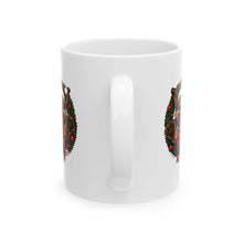 Load image into Gallery viewer, Festive  German Shepherd Dog Lover Ceramic Mug | Christmas Gift, Holiday Decor, Pet Lover's Mug, Cute GSD Cup, Coffee Tea Mug