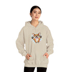 Happy Corgi Jumping hoodie | Cute Dog Illustration Hoodie