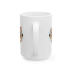 Ho Ho Ho Frenchie Christmas Mug - Holiday Coffee Cup, Dog Lover Gift, Cute Pet Mug, Fun Christmas Decor, Seasonal Kitchenware