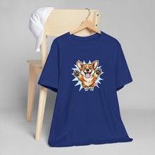 Load image into Gallery viewer, Happy Corgi Jumping T-Shirt | Cute Dog Illustration