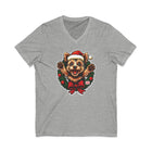 Joyful Christmas Yorkie Tee, Holiday T-Shirt, Festive Pet Shirt, Merry Christmas Top, Unisex Dog Lover Gift