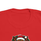 Toddler's Christmas German Shepherd Puppy Tee | Cute Holiday Shirt, Toddler GSD Dog xmas, Kids Holiday Apparel, Winter Fashion, Santa Tee
