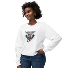 Happy Jumping Weimaraner Dog Sweatshirt | Cute Weim Illustration