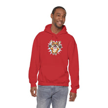 Load image into Gallery viewer, Happy Corgi Jumping hoodie | Cute Dog Illustration Hoodie