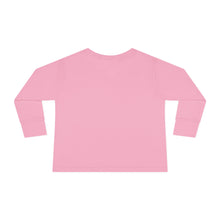 Load image into Gallery viewer, Shiba Inu Puppy Toddler Long Sleeve Tee | Cute Jumping Dog Kids Shirt