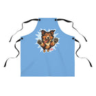 Cute Collie Dog Lover's Apron, Custom Pet Gifts, Cooking Apron, Funny Kitchen Decor, Gift for Dog Owners, Pet-Themed Home Accessories