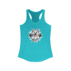 Women's Ideal Happy Husky Puppy Racerback Tank
