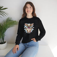 Load image into Gallery viewer, Chihuahua Splash Crewneck Sweatshirt  Cute Jumping Puppy Graphic