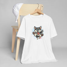 Load image into Gallery viewer, Playful Husky Dog Lover T-Shirt, Animal Lover Gift, Cute Pet Shirt, Casualwear, Gifts for Dog Owners, Unisex Tee