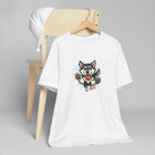 Playful Husky Dog Lover T-Shirt, Animal Lover Gift, Cute Pet Shirt, Casualwear, Gifts for Dog Owners, Unisex Tee