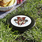 Happy Border Collie Catch Illustration Frisbee | Dog Disc, Outdoor Play