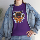 Playful Pug Unisex Tee - Fun Pet Lover T-Shirt, Gift for Dog Owners, Casual Attire, Animal Enthusiast Apparel, Cute Graphic Tee