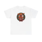 Festive Vizsla Dog Graphic Tee | Unisex Heavy Cotton Shirt for Dog Lovers, Holiday Gift, Animal Lover Apparel, Christmas Tee, Cozy Comfort