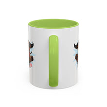 Load image into Gallery viewer, Dachshund Jumping Dog Accent Coffee Mug Cute Wiener Dog Gift (11oz)