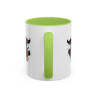 Dachshund Jumping Dog Accent Coffee Mug Cute Wiener Dog Gift (11oz)