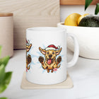 Festive Yellow Labrador Retriever Dog Mug - Perfect Holiday Gift for Dog Lovers, Fun Pet Mug, Christmas Present, Adorable Puppy Design